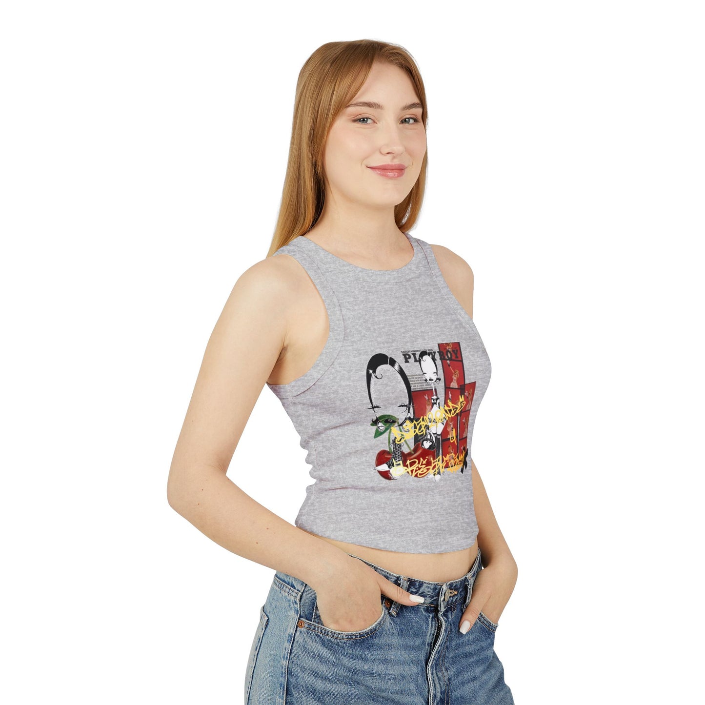 Diamonds 4 breakfast Graphic Print Tank