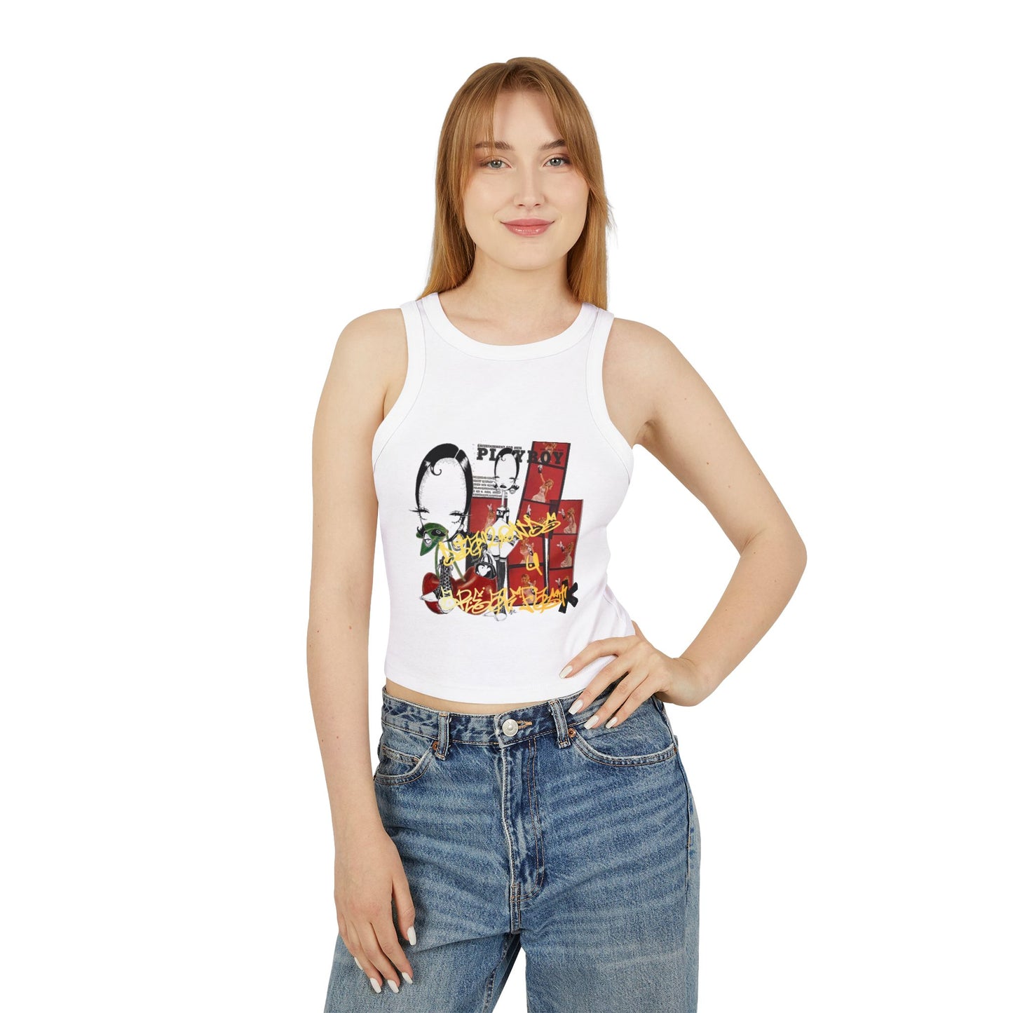 Diamonds 4 breakfast Graphic Print Tank