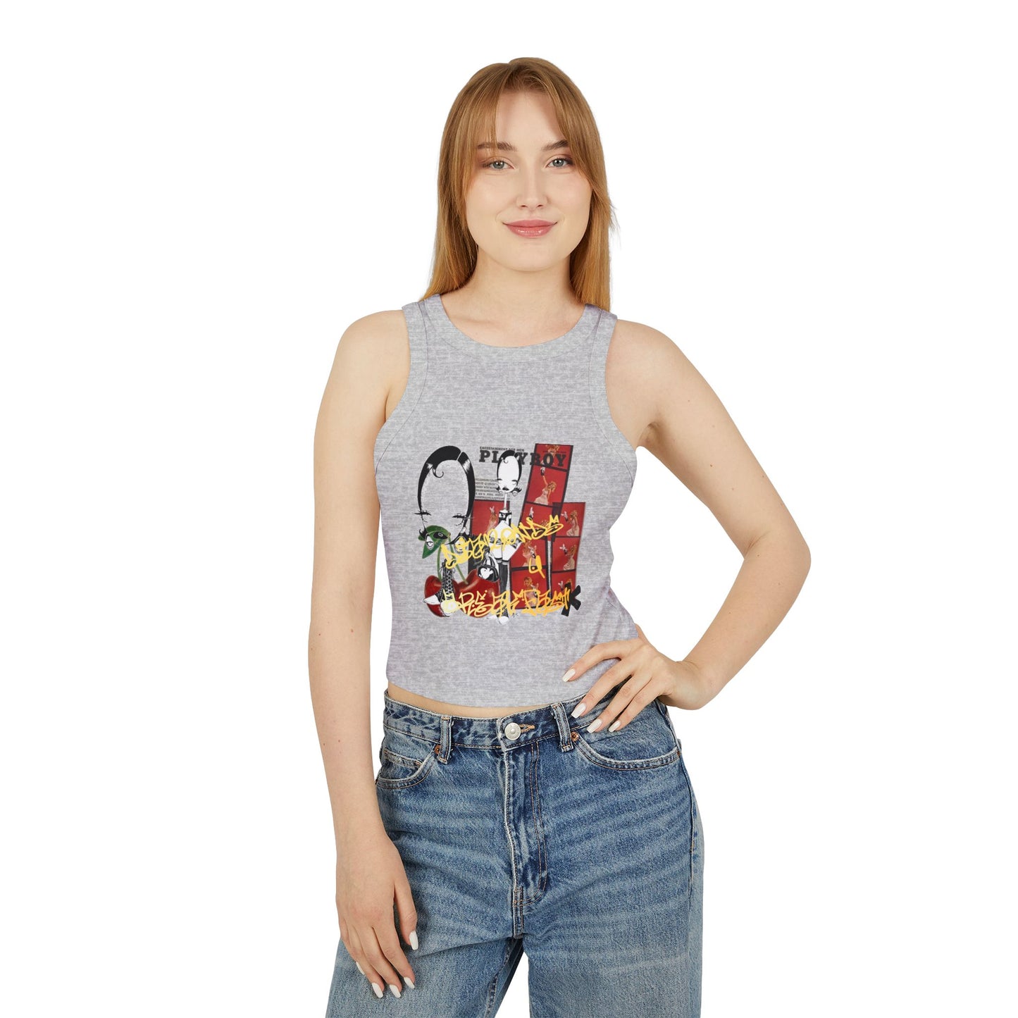 Diamonds 4 breakfast Graphic Print Tank