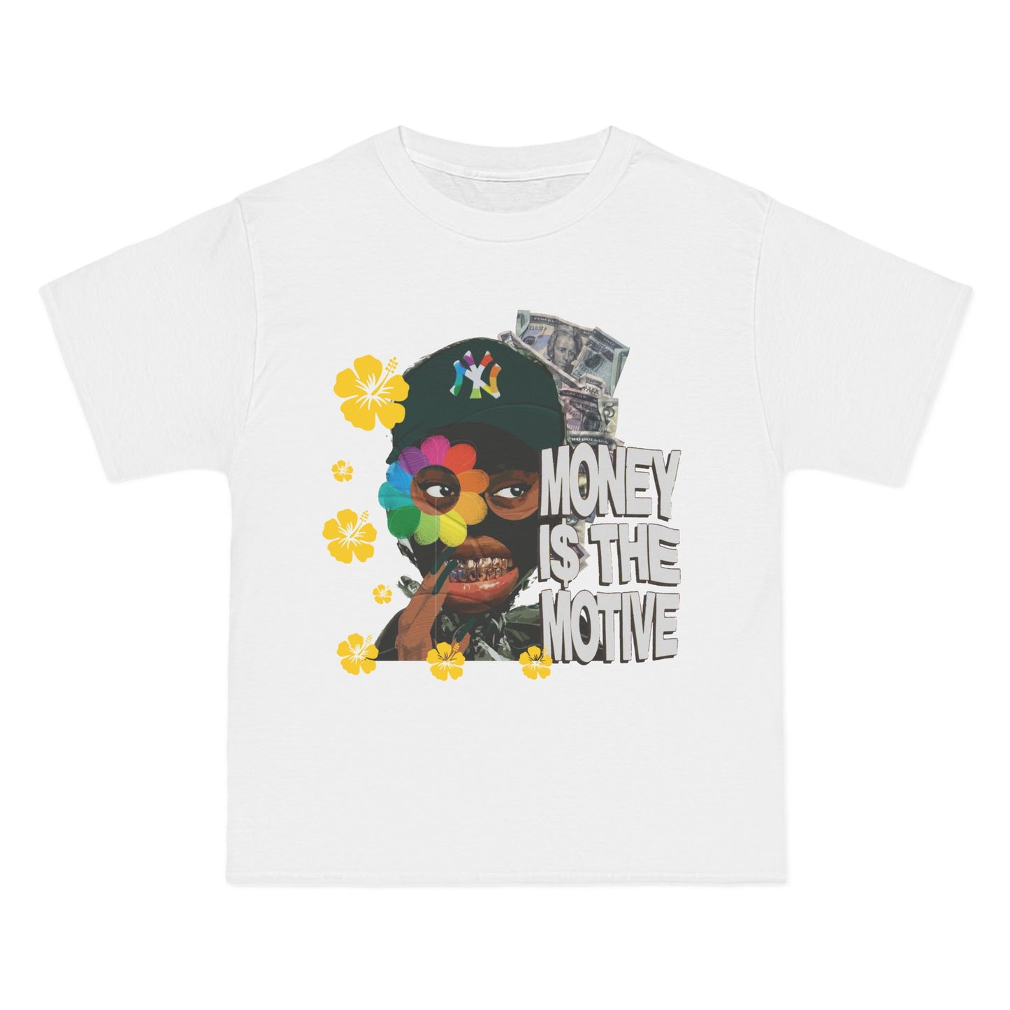 Money Is The Motive- Graphic Print Tee