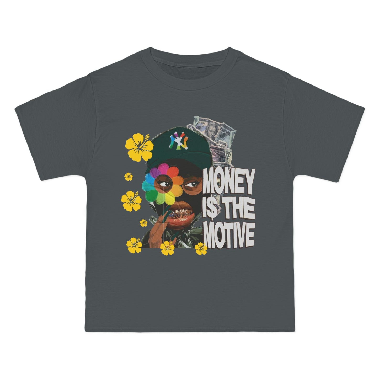 Money Is The Motive- Graphic Print Tee