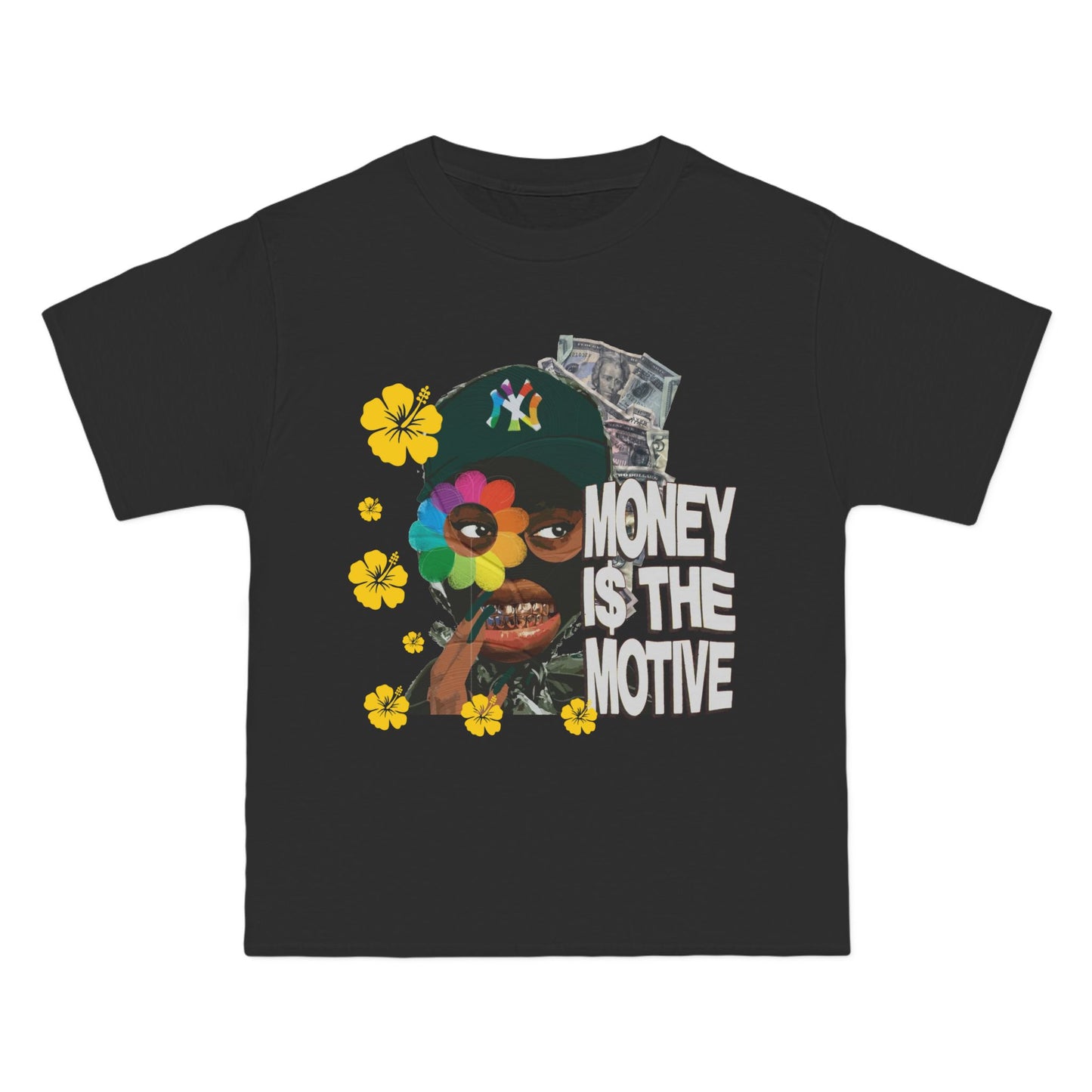 Money Is The Motive- Graphic Print Tee